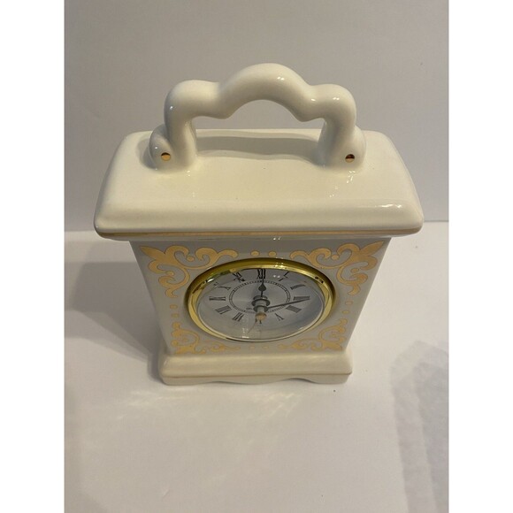 Vintage Avon Classic Carriage Clock CottageCore - Picture 3 of 8